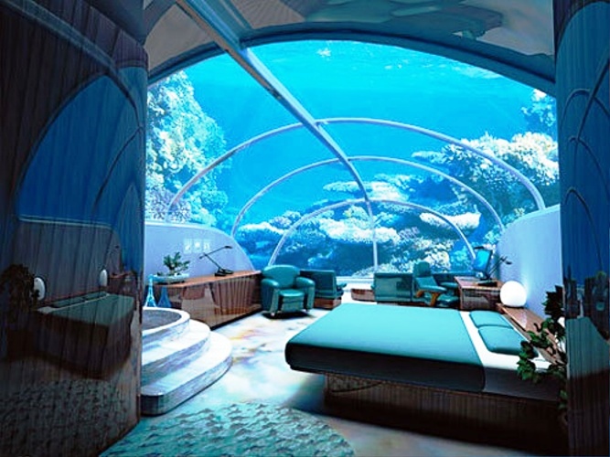 Khách sạn dưới nước lớn nhất thế giới tại Maldives