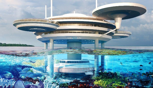 Khách sạn dưới nước lớn nhất thế giới tại Maldives